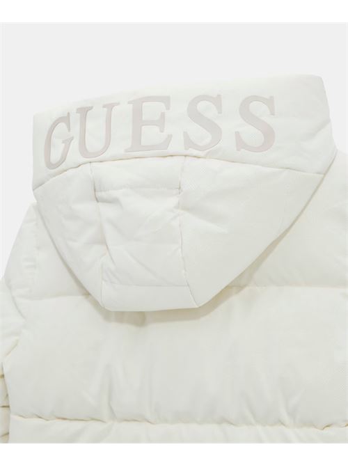 hooded ls padded puffer w/zip GUESS | J5BL13 WGIW0G012